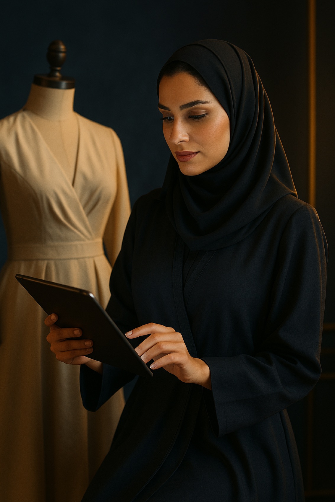 مصممة أزياء